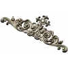 Ornamental Acanthus Crest - High Relief STL 3D Model for CNC