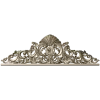 Regal Shell Pediment STL 3D Model for CNC