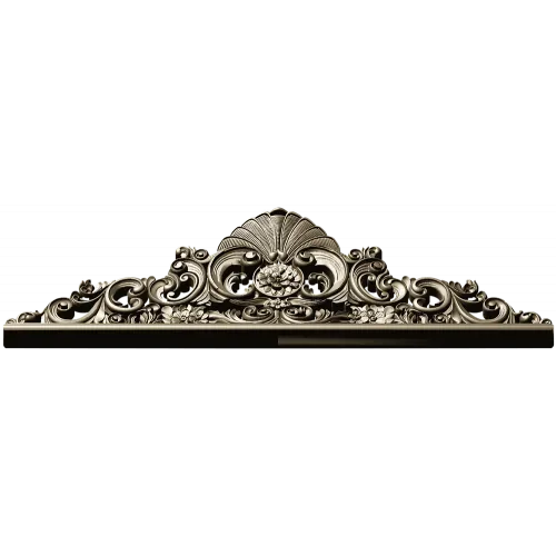 Regal Shell Pediment STL 3D Model for CNC