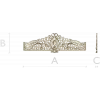 Regal Acanthus Crest - STL 3D model for CNC milling