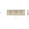 Classical urn frieze - STL 3D model for CNC carving