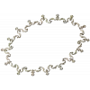 Овальный рокайльный картуш - 3D модель STL для ЧПУ
