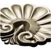 Rococo Shell Rosette - STL 3D model for CNC carving