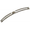 Curved Rosette Openwork Panel STL for CNC