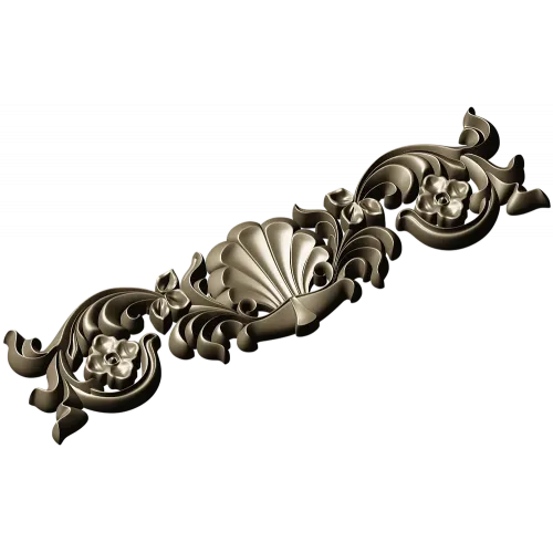 Ракушечный картуш - 3D модель STL для ЧПУ