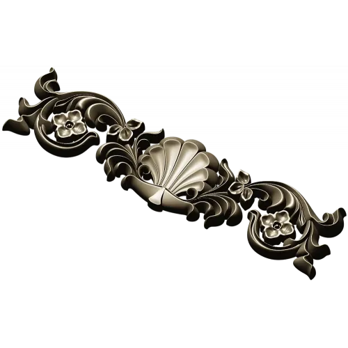 Ракушечный картуш - 3D модель STL для ЧПУ