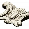 Rococo Acanthus Cartouche STL for CNC