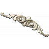Acanthus scroll STL model for CNC - decorative cartouche 3D model