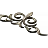 Ornamental Fleur Cartouche STL - 3D model for CNC carving