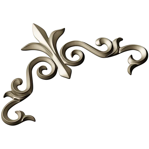Вензель Лилиан - 3D STL модель для ЧПУ