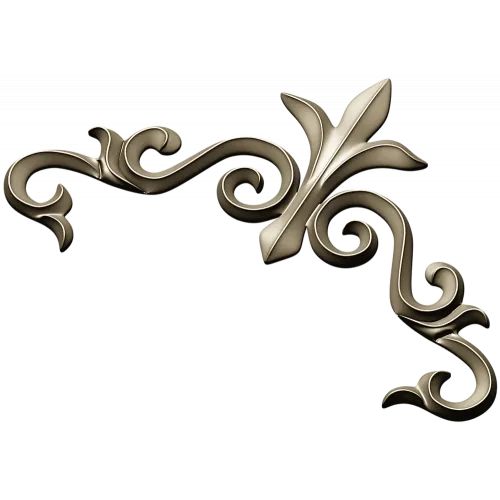Вензель Лилиан - 3D STL модель для ЧПУ