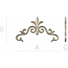 Вензель Лилиан - 3D STL модель для ЧПУ
