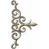 Acanthus Corner Ornament - STL 3D Model for CNC