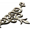 Acanthus Corner Ornament - STL 3D Model for CNC