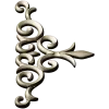 Acanthus Corner Ornament - STL 3D Model for CNC
