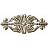 Baroque Floral Applique - detailed STL 3D model for CNC
