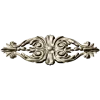 Baroque Floral Applique - detailed STL 3D model for CNC