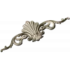 Декоративный картуш с раковиной - 3D модель STL для ЧПУ