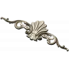 Декоративный картуш с раковиной - 3D модель STL для ЧПУ