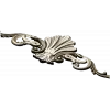 Декоративный картуш с раковиной - 3D модель STL для ЧПУ