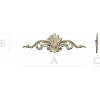 Декоративный картуш с раковиной - 3D модель STL для ЧПУ