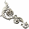 Acanthus Corner Ornament STL