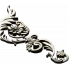 Acanthus Corner Ornament STL