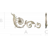Acanthus Corner Ornament STL
