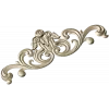 Rose Acanthus Cartouche - STL 3D Model for CNC