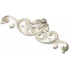Rose Acanthus Cartouche - STL 3D Model for CNC
