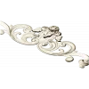 Rose Acanthus Cartouche - STL 3D Model for CNC