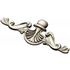 Shell Cartouche Applique - high-quality STL 3D model for CNC