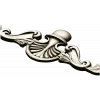 Shell Cartouche Applique - high-quality STL 3D model for CNC