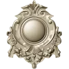 Aureate Rocaille Medallion - STL 3D model for CNC