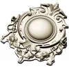 Aureate Rocaille Medallion - STL 3D model for CNC