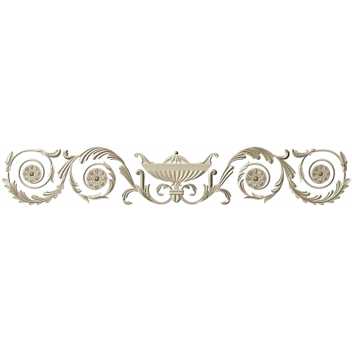 Classical Urn and Acanthus Frieze STL for CNC