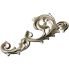 Rococo Acanthus Corner STL 3D Model for CNC