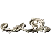 Rococo Acanthus Corner STL 3D Model for CNC