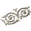 Auric Acanthus Scroll - STL 3D Model for CNC Decorative Panel