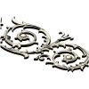 Auric Acanthus Scroll - STL 3D Model for CNC Decorative Panel