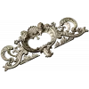 Rococo Shell Cartouche STL for CNC