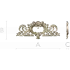 Rococo Shell Cartouche STL for CNC