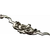 Rococo Scroll Crest - STL 3D model for CNC milling