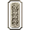 Vertical Acanthus Decorative Panel STL for CNC