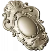 Baroque Oval Cartouche STL