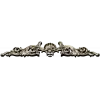 Рокайльный картуш с раковиной - 3D модель STL для ЧПУ