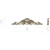 Резной картуш "Корона аканта" - 3D модель STL для ЧПУ