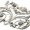 Rocaille Shell Cartouche - STL 3D model for CNC milling