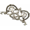Baroque Laurel Crown Cartouche - STL 3D Model for CNC