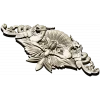 Картуш "Солнечные грифоны" - 3D модель STL для ЧПУ